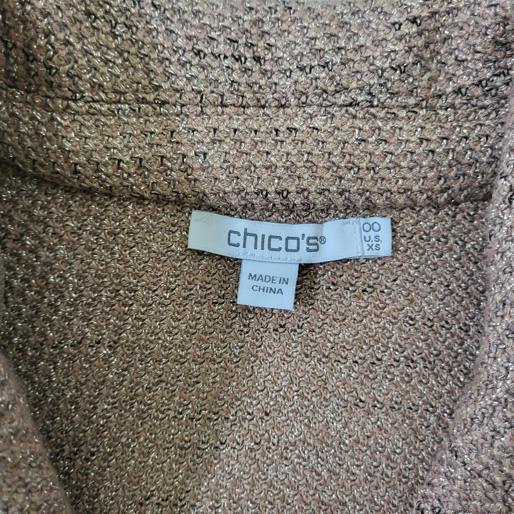 Chico's Women's Fringed Blazer Jacket - Picture 10 of 16